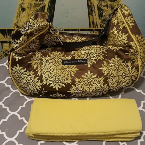 Petunia Pickle Bottom Handbags - Petunia Pickle Bottom small diaper bag chinese oriental pattern s…